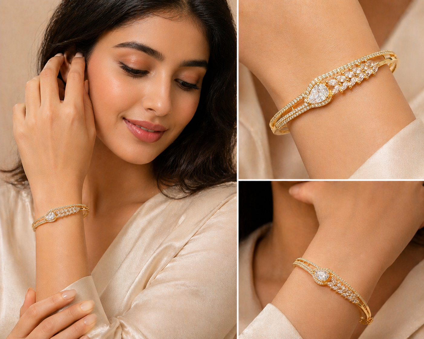 Vellorene Aurelia Crystal Luxe Bracelet