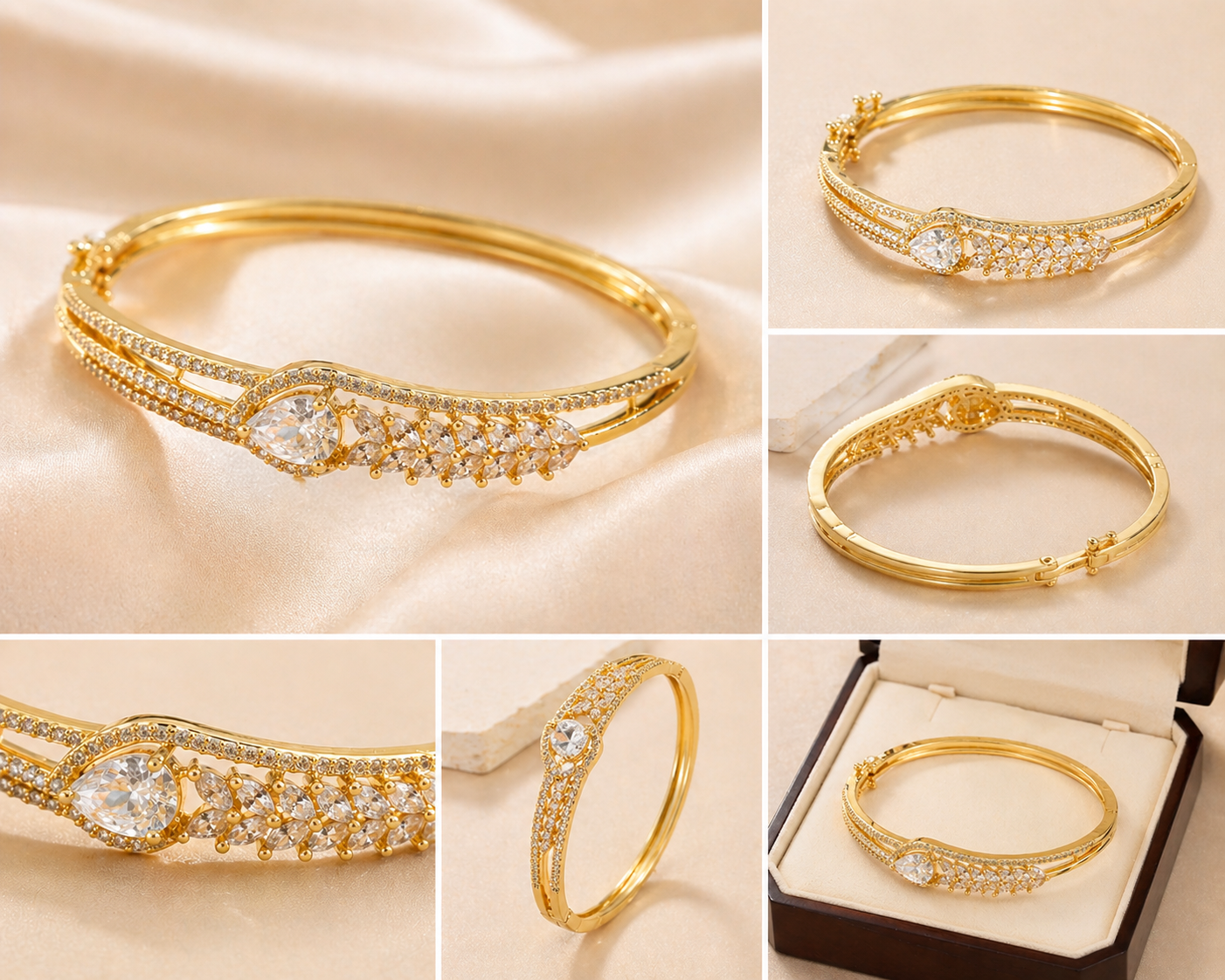 Vellorene Aurelia Crystal Luxe Bracelet