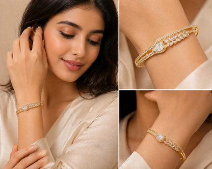 Vellorene Aurelia Crystal Luxe Bracelet