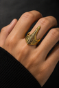 PRISMETIC Fang Statement Ring