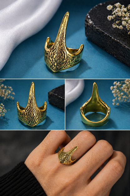 PRISMETIC Fang Statement Ring