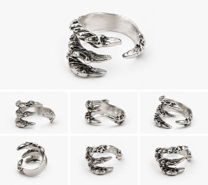 PRISMETIC Claw Grip Statement Ring