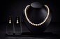 Vellorene Classic Pearl Elegance Necklace Set