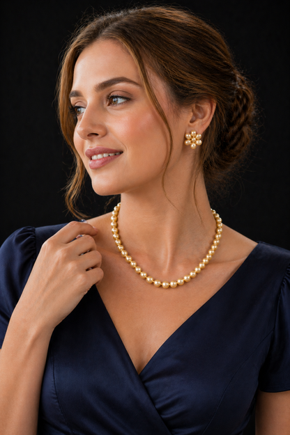 Vellorene Golden Pearl Bloom Set – Premium Export Collection