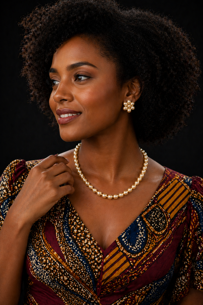 Vellorene Golden Pearl Bloom Set – Premium Export Collection