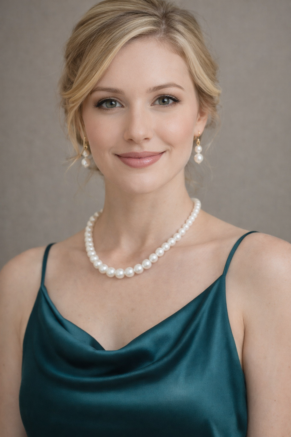 Vellorene Classic Pearl Jewellery Set