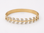 Vellorene Crystal Leaf Luxe Bracelet