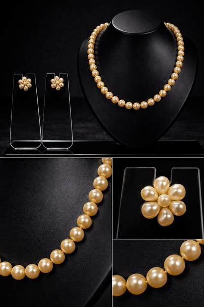 Vellorene Golden Pearl Bloom Set – Premium Export Collection