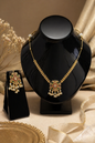 Vellorene Heritage Floral Pearl Necklace Set