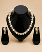 Vellorene Luxe Pearl Crystal Beaded Necklace Set