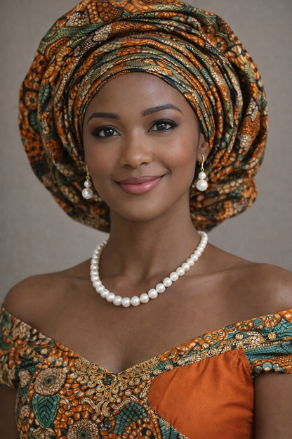 Vellorene Classic Pearl Jewellery Set
