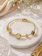 Vellorene Clover Charm Luxury Bracelet for Women