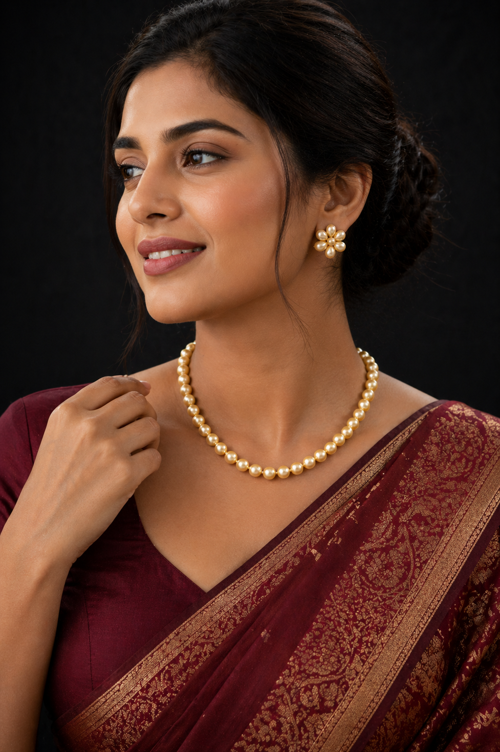 Vellorene Golden Pearl Bloom Set – Premium Export Collection