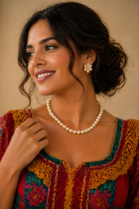 Vellorene Golden Pearl Bloom Set – Premium Export Collection